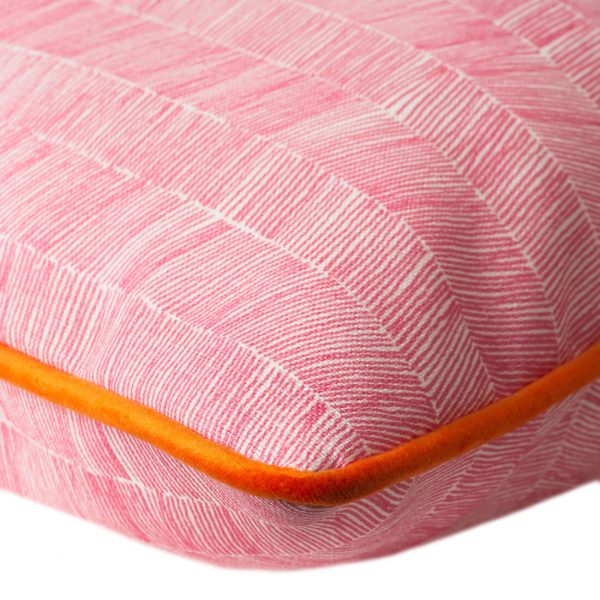 Outdoor bolster cushion