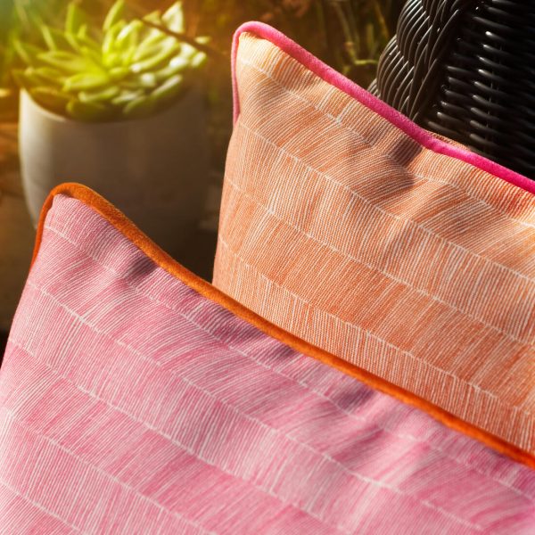 Outdoor bolster cushion
