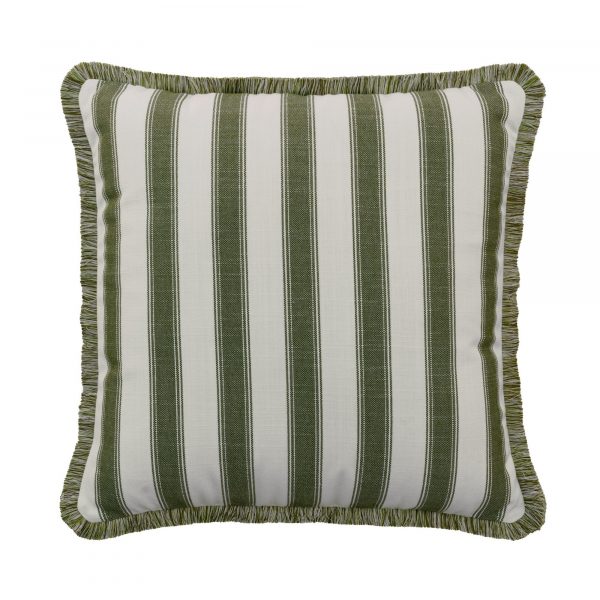 striped outdoor cushion
