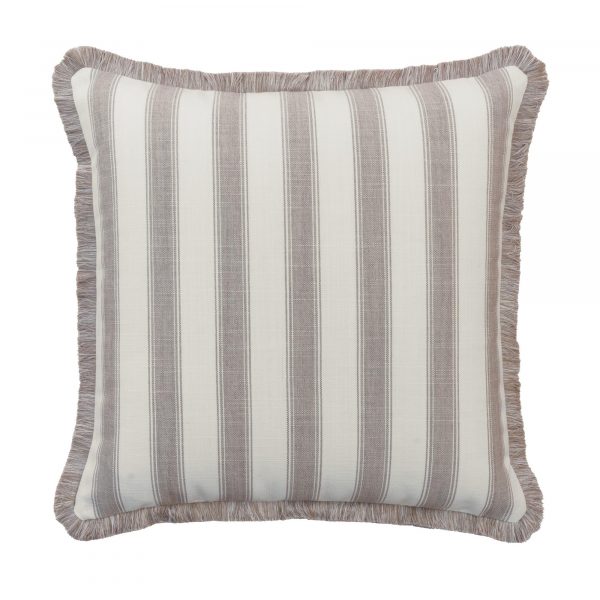 striped outdoor cushion