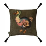 Dodo Cushion – Verdigris Green